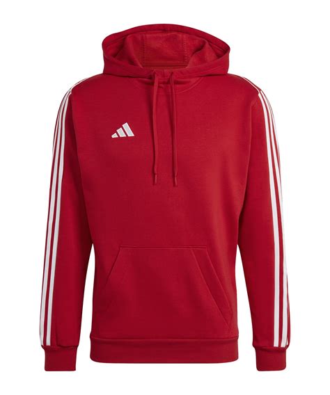 rot schwarze hoodies herren adidas|Rot .